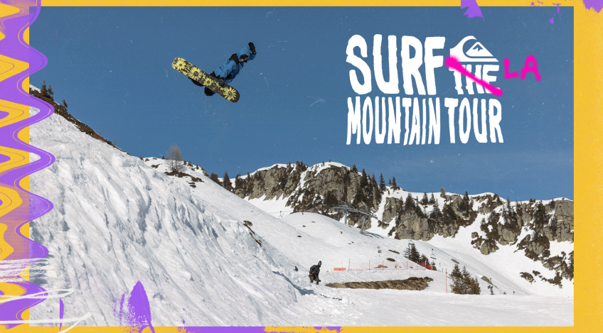 WATCH: SURF THE MOUNTAIN TOUR | Quiksilver